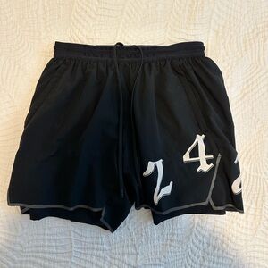 Represent Clo 247 Vintage 2 in 1 Short - Black Papyrus small